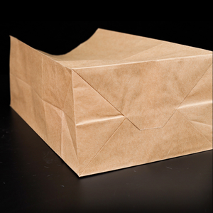 Factory custom kraft paper packaging <b>bag</b> packaging printing takeaway disposable environmentally friendly paper packaging - Product Image 6