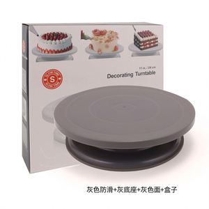 Plateau tournant en plastique pour la décoration de gâteaux, couleur personnalisée, pour anniversaires, mariages, maison - Product Image 6