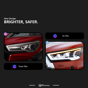ไฟรถยนต์สำหรับ <span class=keywords><strong>Toyota</strong></span> <span class=keywords><strong>HILUX</strong></span> <span class=keywords><strong>headlight</strong></span> 2021-2023 Revo LED ไฟหน้า DRL HID ใหม่ ANGEL Eye Bi Xenon Accessories - Product Image 2