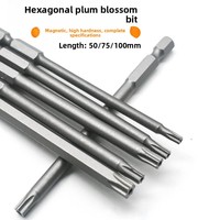 Set Obeng Torx Hollow Plum Extended 50-75-100mm Grosir Pabrik