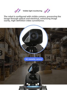 <span class=keywords><strong>Robot</strong></span> de Patrulla de Seguridad Inteligente <span class=keywords><strong>S2</strong></span>, Monitoreo HD en Interiores, Reconocimiento Humano, Patrulla Automática de Edificios, Detección de Humo e Incendios - Product Image 3