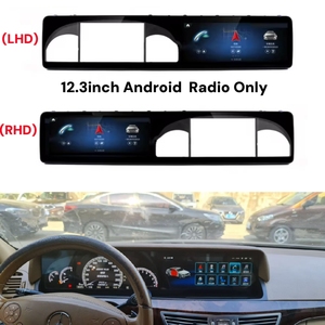 เครื่องเล่นมัลติมีเดียระบบแอนดรอยด์2005-2013ความเร็วคลัสเตอร์ดิจิทัลของรถสำหรับ Mercedes-Benz S <span class=keywords><strong>Class</strong></span> W221 - Product Image 2