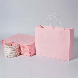 Bolsa de Papel Artesanal para Regalos de Boda, Aceptada por Fabricantes de Equipos Originales (OEM), para Envasado - Product Image 1