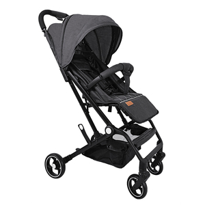 Poussette bébé pliante portable légère Landau nouveau-né adapté aux voyages avec design pliable - Product Image 3