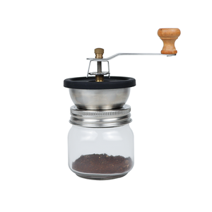 Moulin à <span class=keywords><strong>café</strong></span> manuel Country 70MM 86mm pour bocal Mason, moulin à <span class=keywords><strong>café</strong></span> et à noix avec couvercle pour bocal Mason - Product Image 3