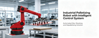 Bras robotisé de manutention industrielle YOUHAO, bras robotisé à 4 axes, chargement et déchargement automatiques, automatisation d'usine