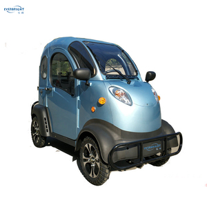 Scooter électrique de mobilité berline certifié CE/<span class=keywords><strong>TUV</strong></span>, cabine fermée, propulsion arrière, 50 kW, automatique, intérieur en cuir foncé pour les personnes âgées et les personnes handicapées - Product Image 5