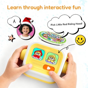 Lettore Musicale per Bambini con Funzione Narrativa, Giocattolo Interattivo con Registrazione Vocale, <span class=keywords><strong>Storie</strong></span> e Musica Precaricate, Giocattoli per Raccontare <span class=keywords><strong>Storie</strong></span> Senza Schermo - Product Image 3