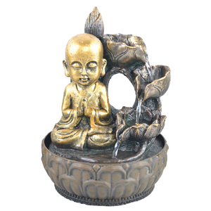 <span class=keywords><strong>Fontaine</strong></span> à eau <span class=keywords><strong>d</strong></span>écorative en forme de bouddha, pour l'intérieur et l'extérieur - Product Image 6