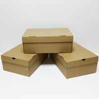 Boîte à chaussures pour femmes, baskets avec structure robuste pour l'emballage et le rangement des chaussures de sport décontractées