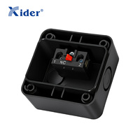 XAL-B111 Bouton poussoir rouge à ressort 1NC pour poste de commande