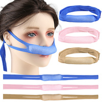 Meilleures ventes : Bandes nasales colorées, coussinets de nez extensibles et rebondissants, bandes élastiques en nylon à fixation auriculaire, Modèle 389