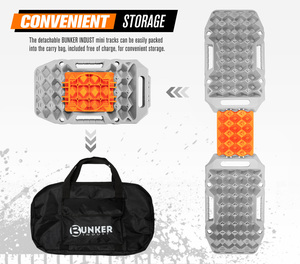 Accessori Auto BUNKER INDUST 4WD, Piste di Recupero Sabbia 15T Grigie per Fuoristrada 4x4 - Product Image 5
