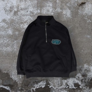 Sudadera Deportiva de Moda con Cierre de 1/4, 100% Algodón, Sudadera para Hombre con Logotipo Bordado - Product Image 3