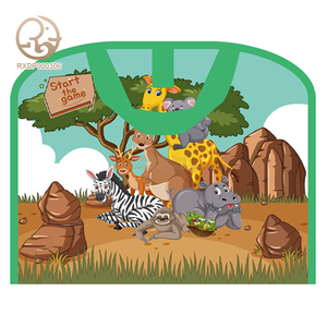 水彩アルバムアニマルスタイル絵本カラフルな絵画執筆おもちゃ魔法ペンで男の子の女の子のための教育図面 - Product Image 1