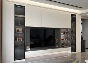 <b>Wall</b> Unit <b>Tv</b> Cabinet Modern Design Living Room Furniture <b>Tv</b> <b>Stand</b> Modern Wooden <b>Tv</b> Cabinet - Product Image 2