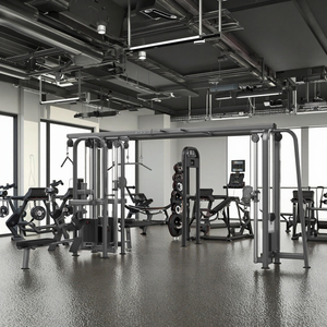 Equipo de Gimnasio Comercial, Máquina Multifuncional Multi-Jungle de 5 Estaciones para Uso Doméstico, Ejercicios de Fuerza para Pecho y Espalda LK-088 - Product Image 2
