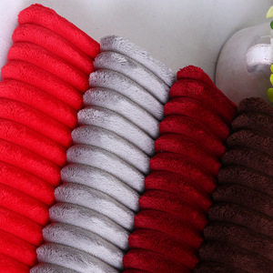 <span class=keywords><strong>2025</strong></span> mới đến tùy chỉnh 100% polyester hữu cơ sườn sọc flannel vải 288f nặng dày thoáng khí chải <span class=keywords><strong>Micro</strong></span> cô gái - Product Image 1