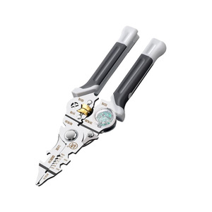 10-in-1 Multi-Functional <b>Wire</b> <b>Stripper</b> Industrial-Grade <b>Wire</b> Winding Lineal Line Iron <b>Wire</b> Electrician Special with Measuring - Product Image 5