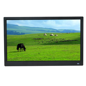 Marco de Fotos Digital LCD con Pantalla Táctil de 15.6 Pulgadas, Compatible con Video HD MP4/AVI/MP3, Monitor de Plástico de Alto Brillo - Product Image 1