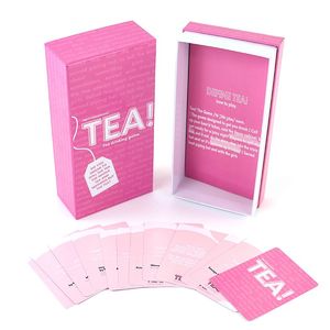 Custom Logo Unique Box Creating Adult Party Paper Card Game Printing For Manufacturer