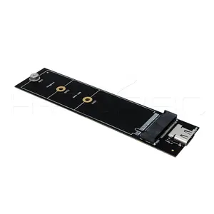 HytePro 闪存驱动器 SSD M.2 到 usb type c 适配器集线器 pcb 组装机器