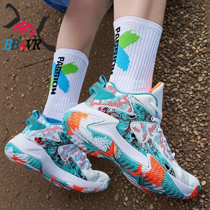 Zapatos de Baloncesto con Estampado de Grafiti de Moda China para Hombre - Product Image 5