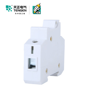 เท็นเก้น RT18-32 1P ที่ใส่ฟิวส์ 10x38 มม. 32A 690V ฐานพลาสติกแรงดันต่ำ - Product Image 2