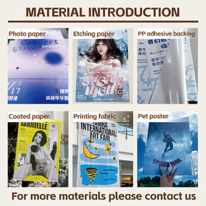 Sergi posteri özelleştirme ve üretim, fotoğraf baskı, reklam etiket baskı geniş Format sprey boyama promosyon - Product Image 3