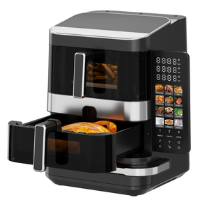 Nuevo Horno <span class=keywords><strong>Freidora</strong></span> de <span class=keywords><strong>Aire</strong></span> Multifunción de Estilo Moderno 2026 con Dos Recipientes Separados de <span class=keywords><strong>7</strong></span> y 10 <span class=keywords><strong>Litros</strong></span> y Pantalla a Color - Product Image 3
