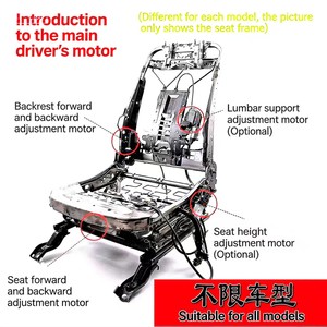 Kit de Asientos Eléctricos No Destructivos para Toyota Highlander 2019-2025 <span class=keywords><strong>Crown</strong></span> Kluger, Actualización de Asientos de Lujo de 6 y 8 Vías, Ajuste OEM - Product Image 5