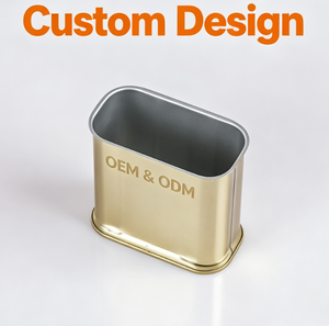 Envase de tres piezas de forma cilíndrica rectangular para carne de lata estilo <span class=keywords><strong>Spam</strong></span> - Product Image 3