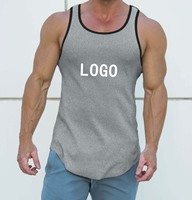 Conception OEM Nouveau gilet de fitness pour hommes Top de course en plein air Sports de loisirs sans manches pour hommes Logo personnalisé Crop Tops