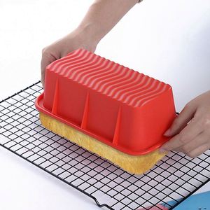 <b>Silicone</b> Bread Loaf Pan Bread and Loaf Pan OEM ODM Non Stick <b>Silicone</b> <b>Baking</b> Mold Easy Release <b>Baking</b> Mold - Product Image 5