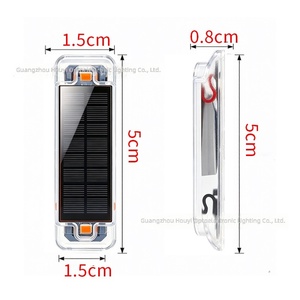 Feu arrière de vélo solaire <span class=keywords><strong>sans</strong></span> <span class=keywords><strong>fil</strong></span>, étanche, <span class=keywords><strong>clignotant</strong></span>, universel pour vélo, moto, scooter, voiture - Vente en gros - Product Image 6