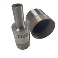 Foret diamanté sinterisé à queue droite pour verre, 5mm-125mm, marque HL, longue durée de vie, pour verre, marbre, pierre