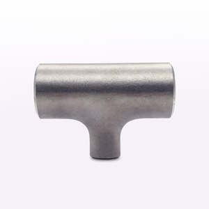 Tee en acier inoxydable 304/316, convergent/divergent, 1/<span class=keywords><strong>2</strong></span>\"-4\", plomberie industrielle, norme ASME B16.9, lisse, système de tuyauterie en une seule pièce - Product Image 1