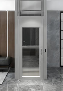 Ascensore Moderno per Villa con Cabina in Acciaio Inox 304, Elevatore Passeggeri in Lega di Alluminio per Uso Domestico e Residenziale - Product Image 3