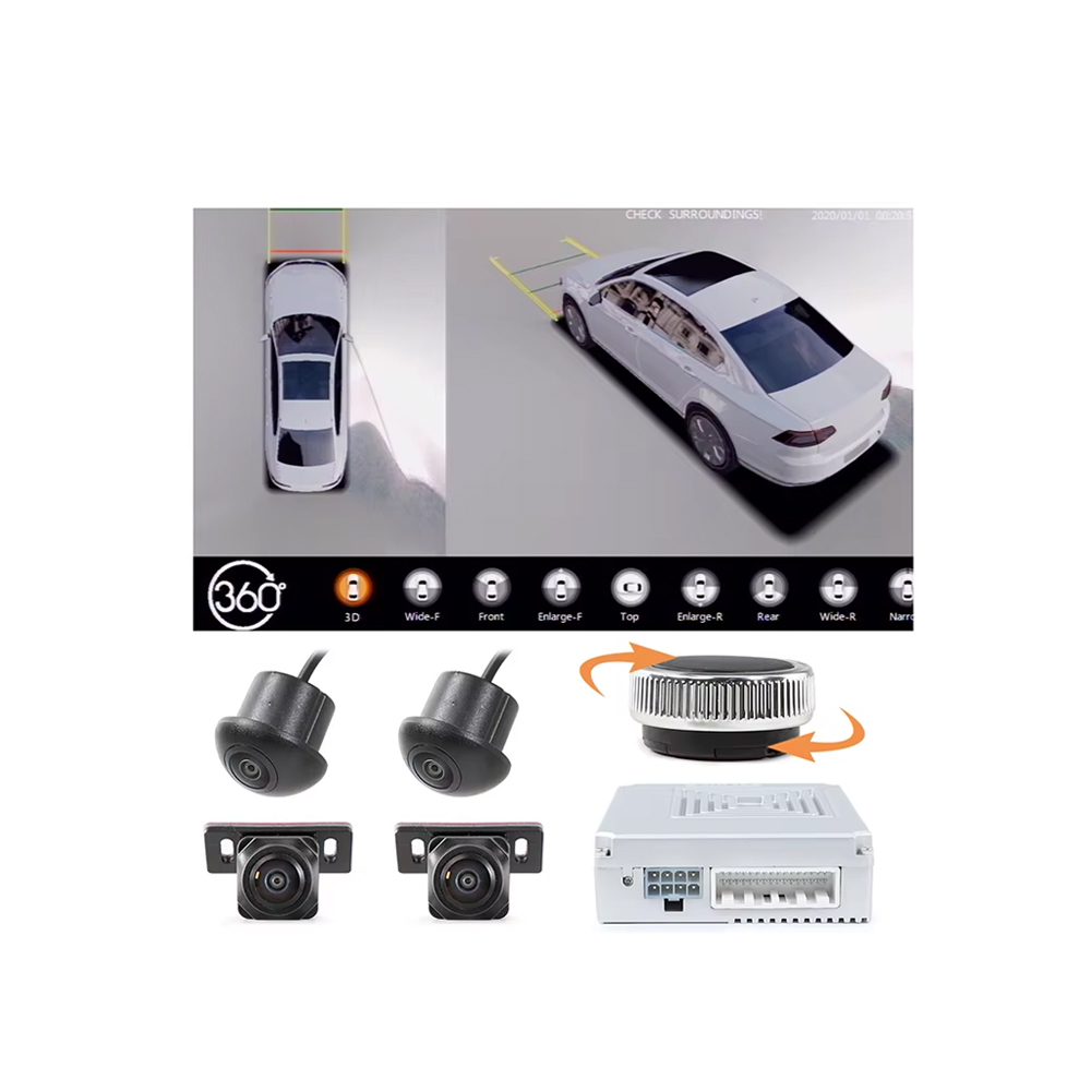 3D Pro Degree Car <strong>Security</strong> <strong>Camera</strong> Around View Recording <strong>System</strong> with Trajectory <strong>Guide</strong> Line Built-in