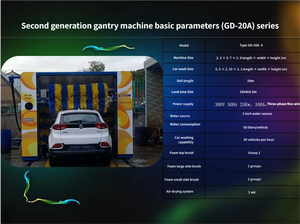 Máquina Automática de Lavado de Autos con 5 Cepillos, Sistema de Lavado de Vehículos Comerciales de 380V para Lavaderos de Autos y Gasolineras - Product Image 6