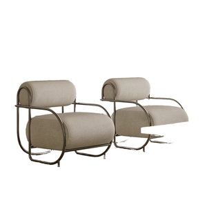 <span class=keywords><strong>Bauhaus</strong></span> canapé simple chaise loisirs créatifs maison bureau Bar luxe chambre café Durable métal matériel - Product Image 1
