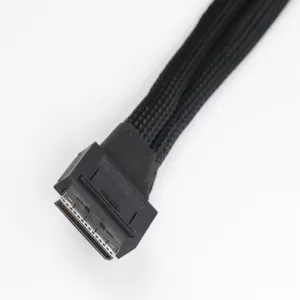 MINI SAS CABLE Oculink SFF8611 8I TO SFF8087*2 Support hot swap