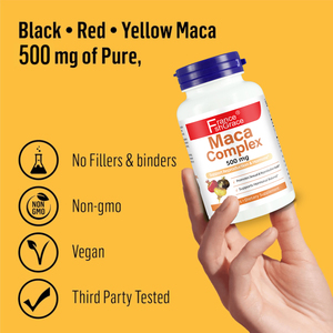 Suplemento de Raíz de Maca Dietética 500mg, Fabricante de Cápsulas de Maca de Alta Potencia para Energía, Apoyo Energético para Hombres y Mujeres - Product Image 2