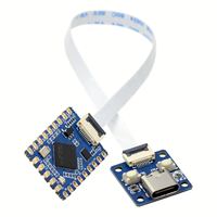 Módulo de Placa de Desarrollo RP2040-Tiny, RP2040 ZERO Raspberry Pi PICO, Interfaz USB Tipo C, 264KB SRAM, 2MB Flash, C/C++ para Arduino