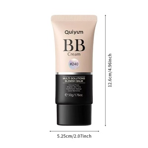 Base de Maquillaje BB Cream Hidratante de Cobertura Total para Piel Seca, Base Líquida, Corrector Blanqueador con Perla - Product Image 5