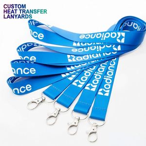 Wholesale Brand Promotional Gift Heat Transfer <b>Polyester</b> <b>Lanyard</b> Custom Logo Keychain Neck Strap College <b>Lanyards</b> - Product Image 1