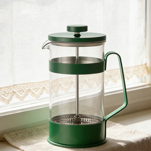 Cafetera de Vidrio de 350-1000 ml, Ecológica, Sostenible, Reutilizable, Libre de BPA, para el Hogar y Pequeños Cafés - Product Image 1