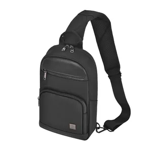 Wiwu Custom Mannen Messenger Bag Met Hoge Kwaliteit Waterdichte Sling Reis Borst Tas Voor Mannen