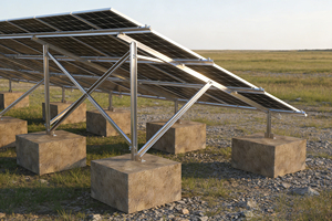 Sistema de Montaje en Suelo con Revestimiento de Zn-Al-Mg de Fácil Instalación GL para Paneles Solares con Carga de Viento de 60 m/s y Carga de Nieve de 3 KN/m - Product Image 3