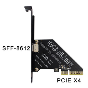Scheda di espansione PCIe 4.0 X4 Oculink SFF-8611 <span class=keywords><strong>e</strong></span> SFF-8612 per SSD U.2 esterno <span class=keywords><strong>e</strong></span> schede grafiche - Product Image 2